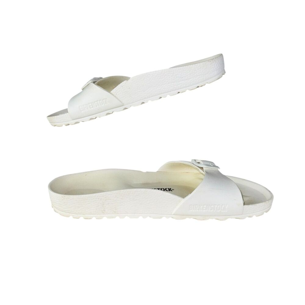 Birkenstock Women's White EVA Madrid Size 38 - Picture 2 of 8